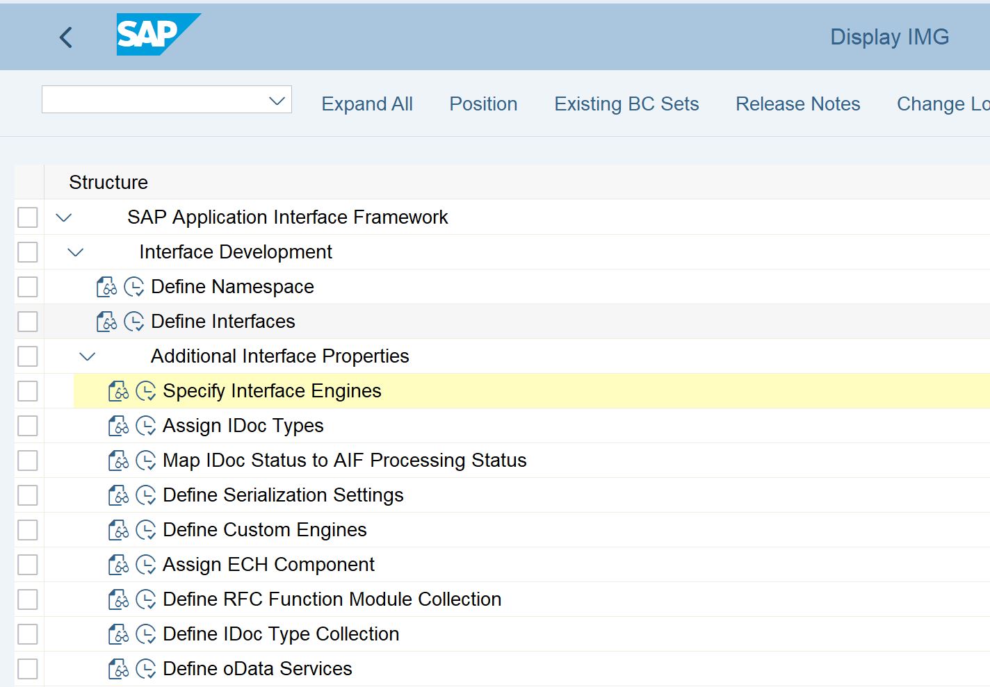 8. Types of Interfaces Supported by SAP AIF